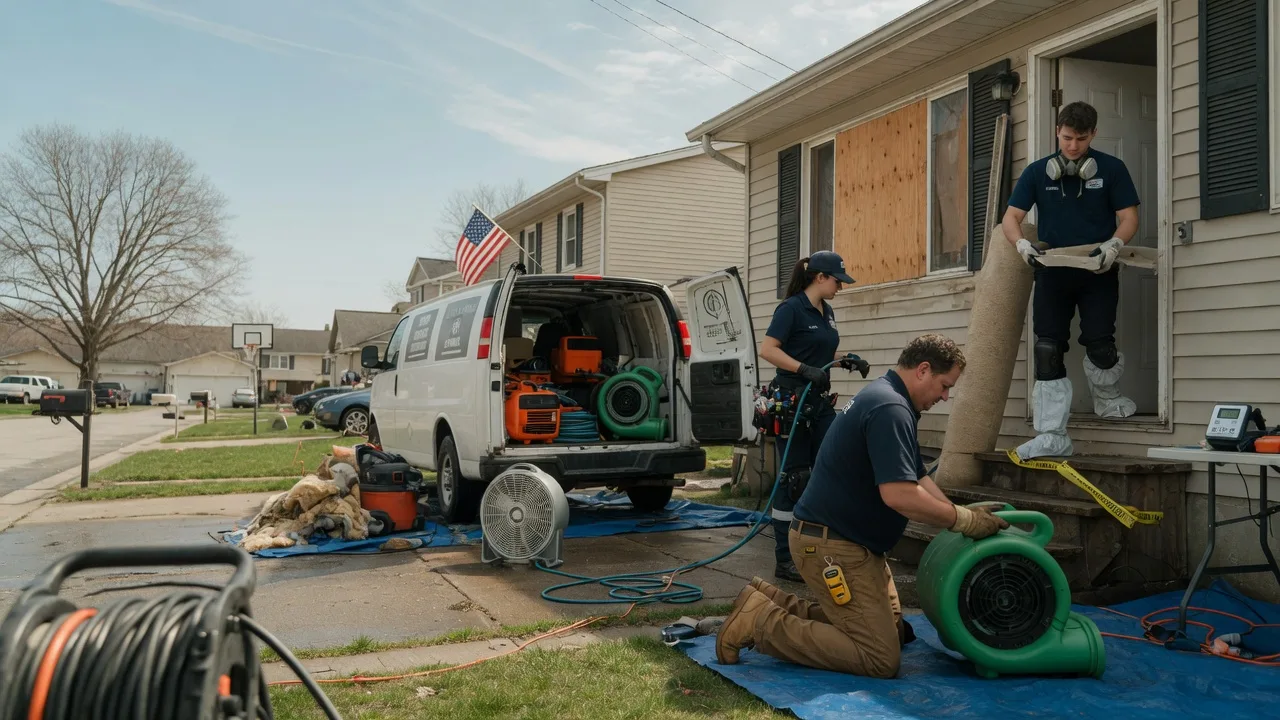Water Damage Restoration in Freehold, NJ near me